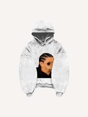 Dirty braids handsome hip-hop funny trendy sweatshirt