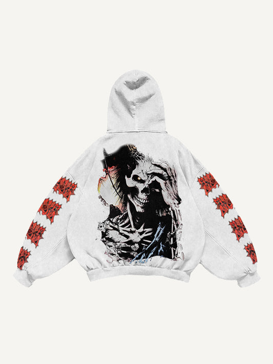 Hell Devil Dark Style Printed Sweatshirt