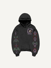 Eye of Hell hand-painted art illustration sweatshirt