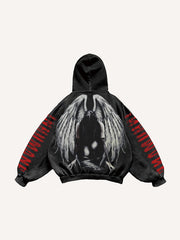 Angels Everywhere Print Sweatshirt