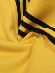 Fleece Vintage Side Stripe Drape Paratrooper Machete Wide Leg Pants - 2488