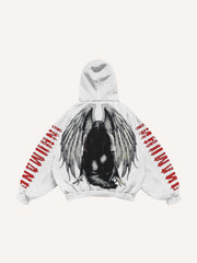 Angels Everywhere Print Sweatshirt