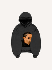 Dirty braids handsome hip-hop funny trendy sweatshirt