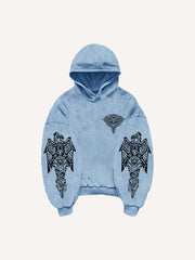 Eye of Prophecy totem pattern sweatshirt