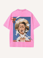 Artist reimagines leaders to create limited-edition T-shirt