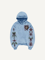 Eye of Hell hand-painted art illustration sweatshirt