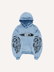 Horror Human Skin Eye Totem Sweatshirt