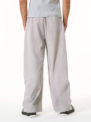 Pleated Belted Machete Track Pants