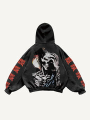 Hell Devil Dark Style Printed Sweatshirt