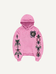 Eye of Hell hand-painted art illustration sweatshirt