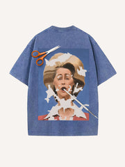 Artist reimagines leaders to create limited-edition T-shirt