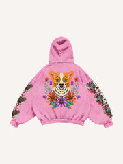 Cute Dog Tattoo Memorial Sweatshirt
