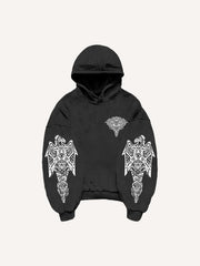 Eye of Prophecy totem pattern sweatshirt