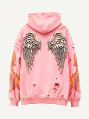 Western Hellfire Angel Classic All-Season Hoodie