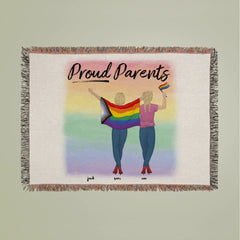 Proud Parents Woven Blanket