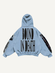 Dark style hip-hop sweatshirt