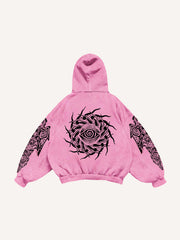 Eye of Prophecy totem pattern sweatshirt