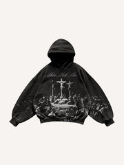 Prayer Ceremony Vintage Artist Illustration Sweatshirt