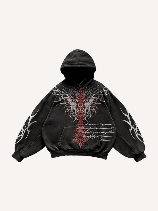 Prayer Ceremony Vintage Spiderweb Sweatshirt