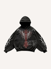 Prayer Ceremony Vintage Spiderweb Sweatshirt