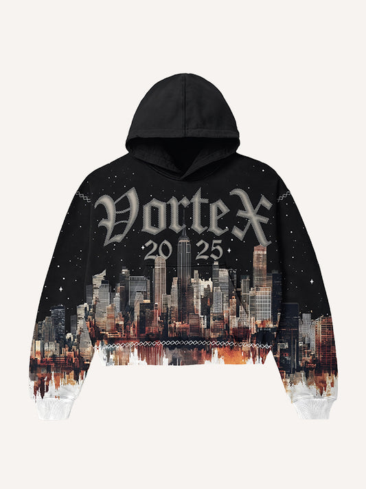 Empire sweatshirt under the starry sky