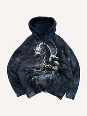 Hand-painted custom Y2K style trendy sweatshirt