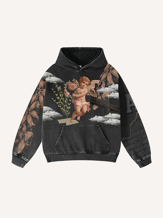 High-end sweatshirt with Holy Son print