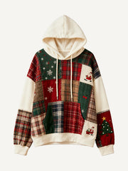 Christmas Tree Hooded Cozy Sweatshirt