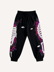 Hand-stitched Dark Eyes handsome trousers