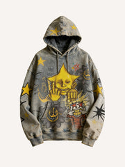 I want to punch you in the face with a printed hoodie