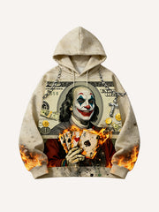 Baby How to Win Big with Four Aces Print Hoodie