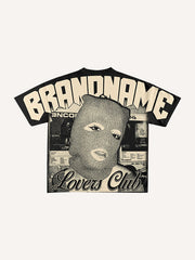 Masked Bandit Rich Woman Print T-Shirt