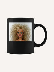 New Distressed Blonde Doll Face Meme Coffee Mug