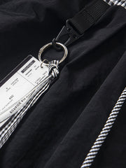 Double Waist Drawstring Baggy Cargo Pants