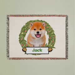Have a jolly moments Woven Blanket