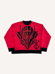 Cool Knitted Armor Butler Sweater