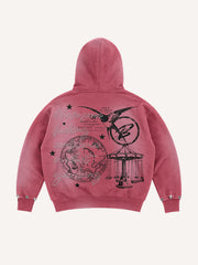 Cardigan makes a fashionable hip-hop hooded sweatshirt