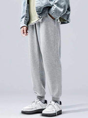 Drawstring Elastic Waist Pocket Pants