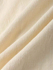 Solid Color Patch Pocket Drawstring Waist Two-Piece Set