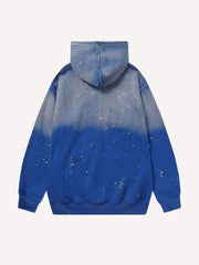 Colorblock Begoberg&Gypsophila Zip Up Slant Pockets Hooded Coat