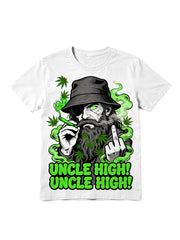 Retro Cannabis Hip-Hop Casual Top