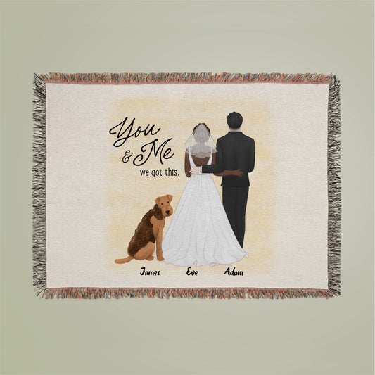 You & me, we got this Woven Blanket