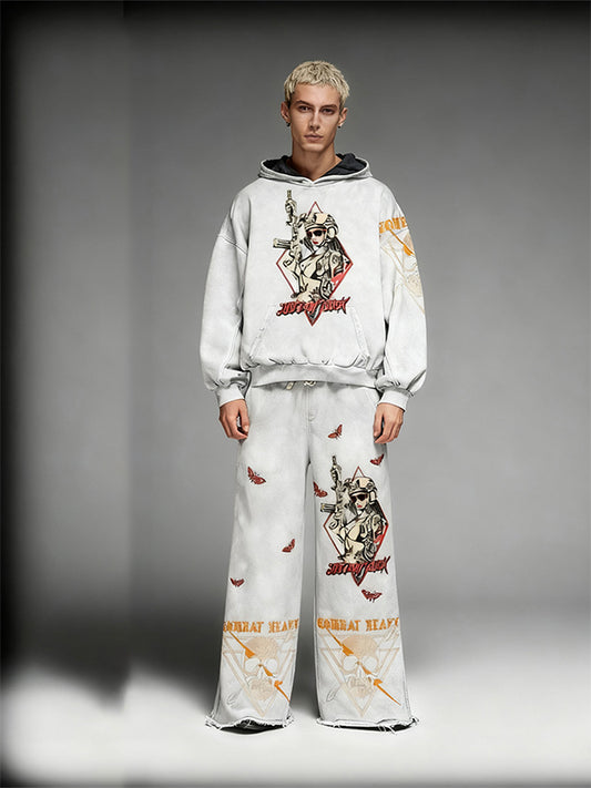 Sexy Special Girl Printed Sweatshirt