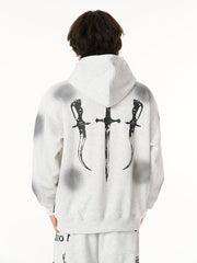 Supermade × Mortemartt Graphic Hooded Jacket