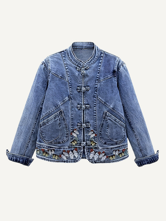 Trendy washed and distressed denim jackets for all seasons