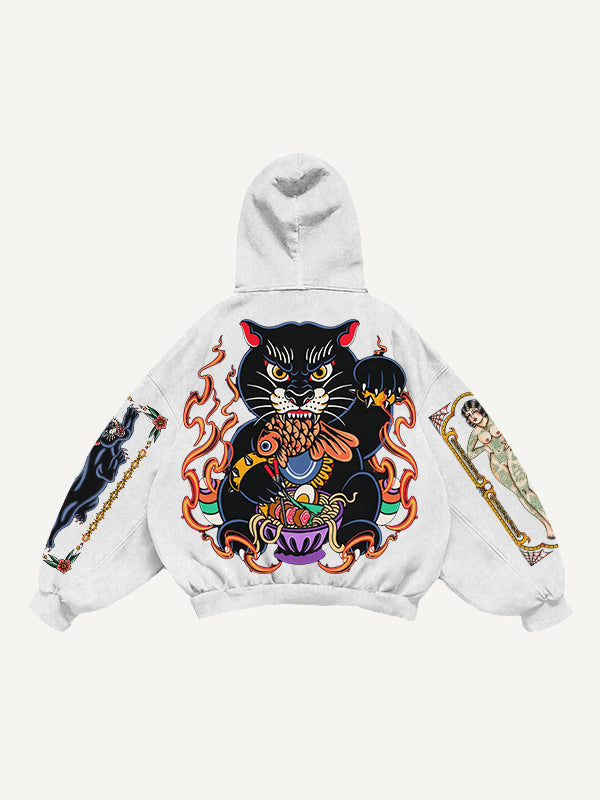 A Good Hand Series Good Luck Tattoo Sweatshirt