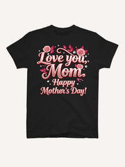 Happy Mother's Day, Charming Like Flowers Short Sleeve