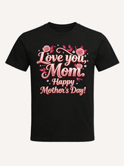 Happy Mother's Day, Charming Like Flowers Short Sleeve