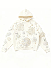 We are from the Happy Planet! Patch Printed Y2K Sweatshirt