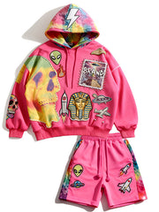 Were the pyramids built by aliens Loose hooded sweatshirt